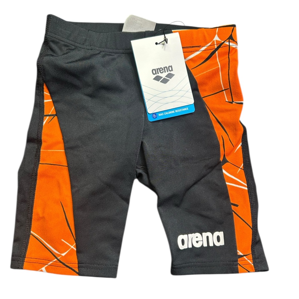 ARENA boys youth swim jammer trunks shorts max chlorine resistance size 22 NWT